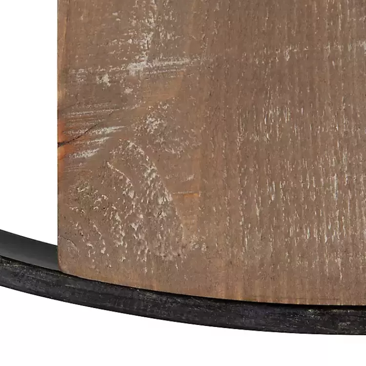 black_ladd_natural_wood_wall_clock_3.webp Ladd Natural Wood Wall Clock>Kirklands Home Best
