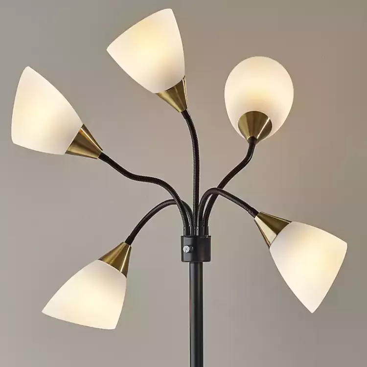 black_light_adjustable_tree_floor_lamp_6.webp Black 5-Light Adjustable Tree Floor Lamp>Kirklands Home Outlet