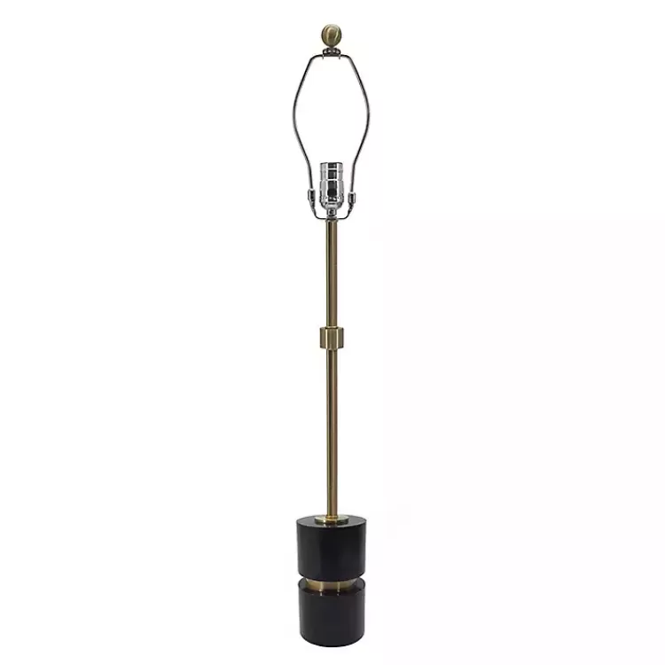 Black Marble and Gold Metal Buffet Lamp>Kirklands Home Best Sale