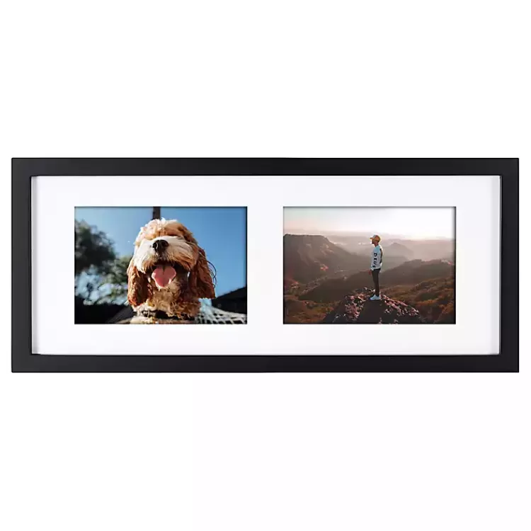 black_matted_pc_gallery_wall_picture_frame_set_3.webp Black Matted 5-pc. Gallery Wall Picture Frame Set>Kirklands Home New