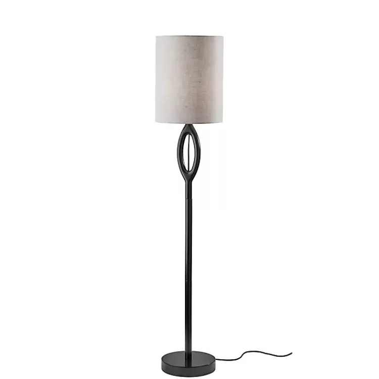 Black Mayfair Open Floor Lamp>Kirklands Home New