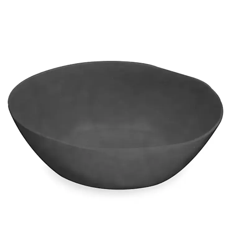 Black Melamine Santal Serving Bowl>Kirklands Home New
