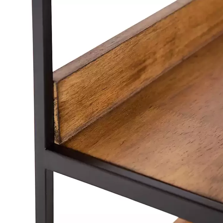 black_metal__rustic_wood_tiered_wall_shelf_2.webp Black Metal & Rustic Wood Tiered Wall Shelf>Kirklands Home Hot