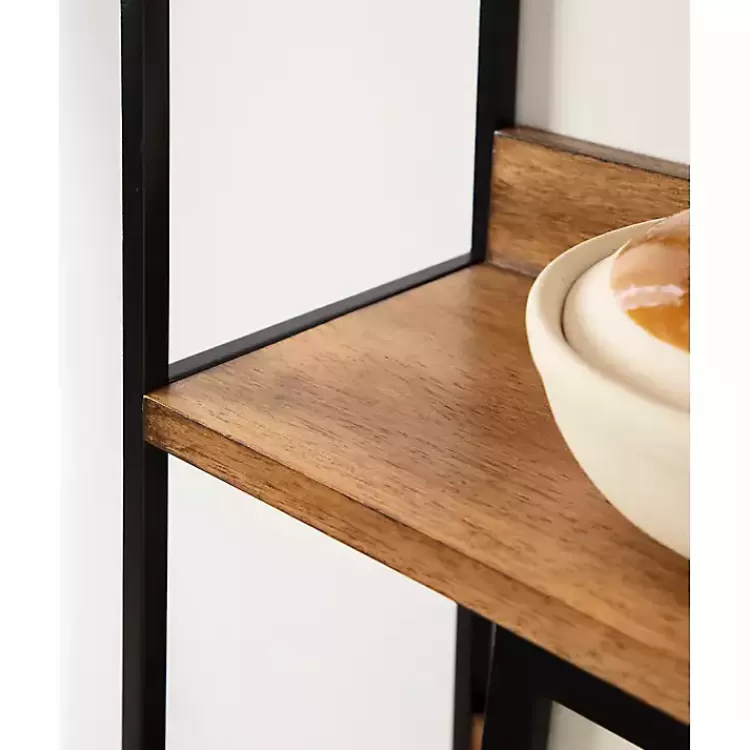 black_metal__rustic_wood_tiered_wall_shelf_8.webp Black Metal & Rustic Wood Tiered Wall Shelf>Kirklands Home Hot
