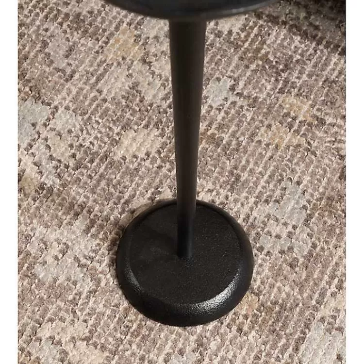 black_metal_alicia_accent_table_10.webp Metal Alicia Accent Table>Kirklands Home Outlet