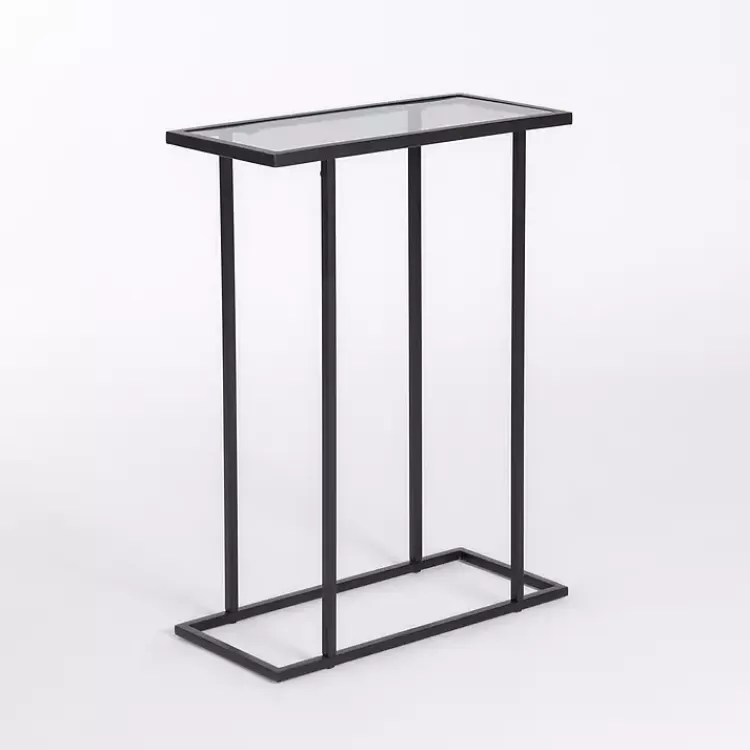 Metal and Glass Rectangular Accent Table>Kirklands Home Best Sale