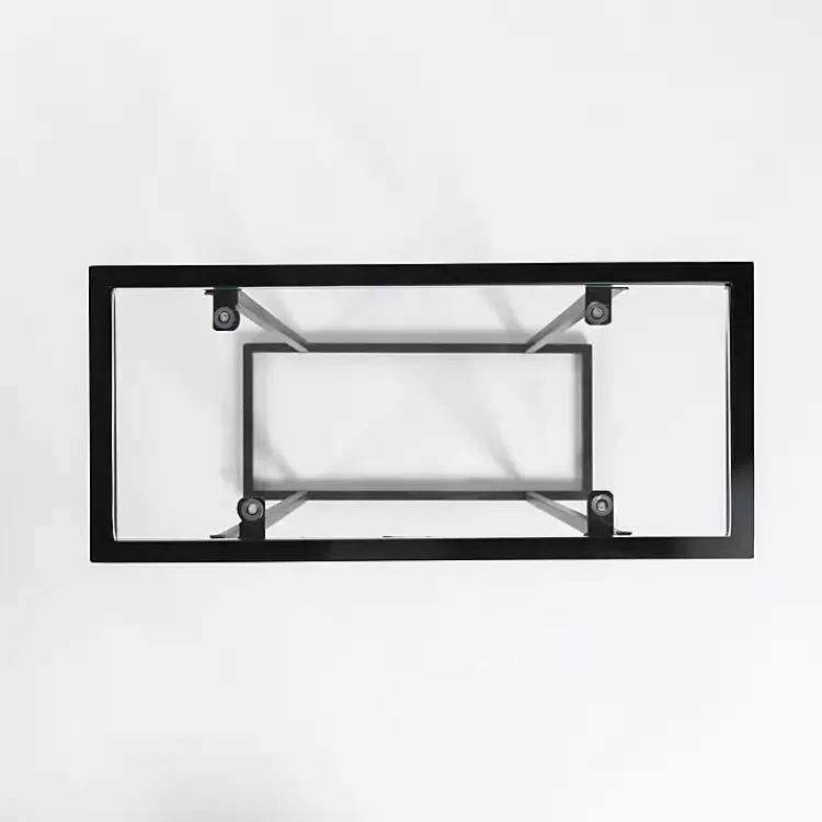 black_metal_and_glass_rectangular_accent_table_4.webp Metal and Glass Rectangular Accent Table>Kirklands Home Best Sale