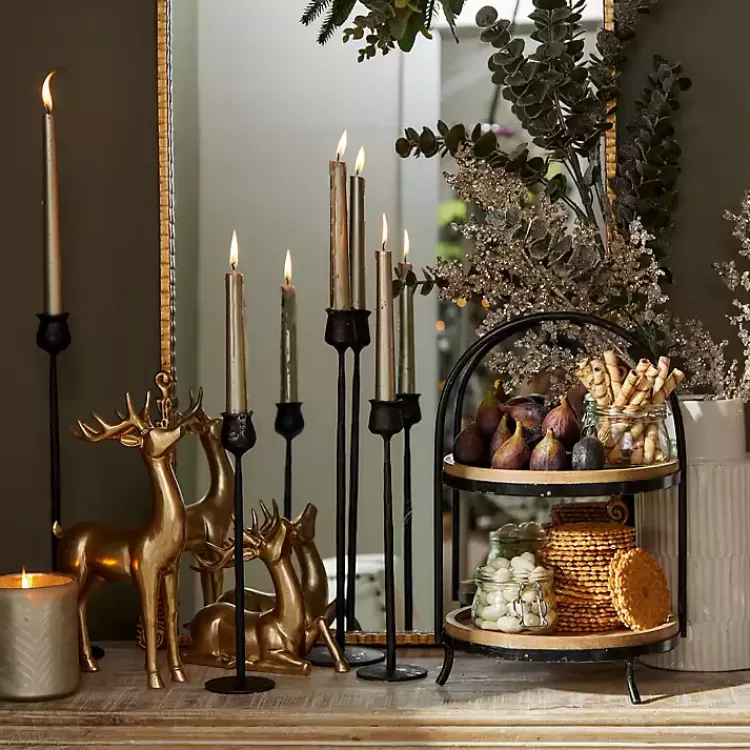 black_metal_and_natural_wood_tier_server_2.webp Black Metal and Natural Wood 2-Tier Server>Kirklands Home Flash Sale