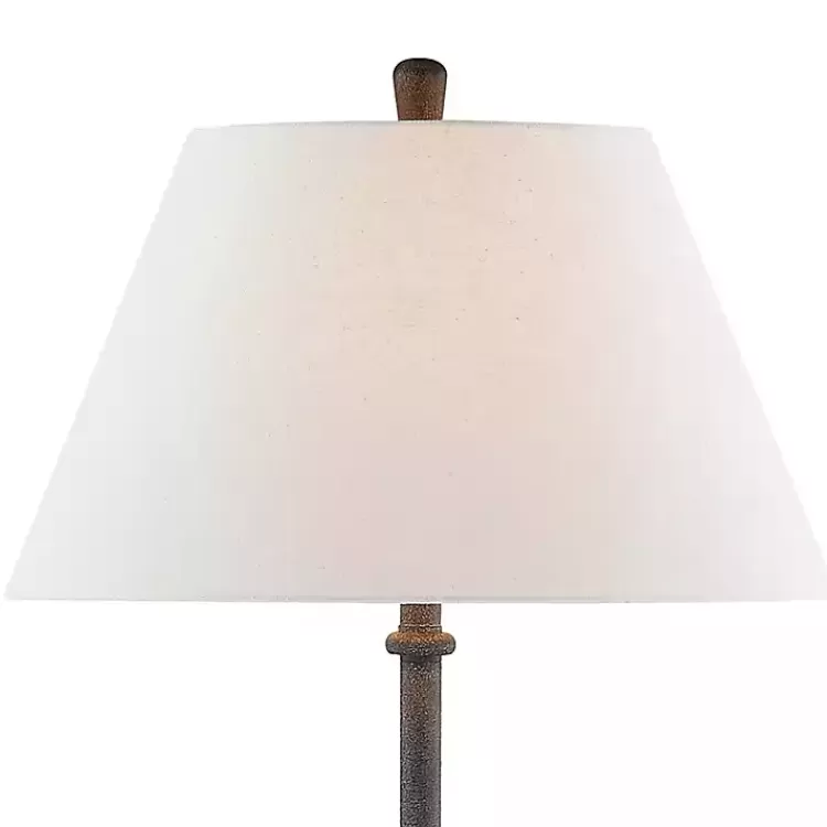 Black Metal Antique Randy Floor Lamp>Kirklands Home Shop