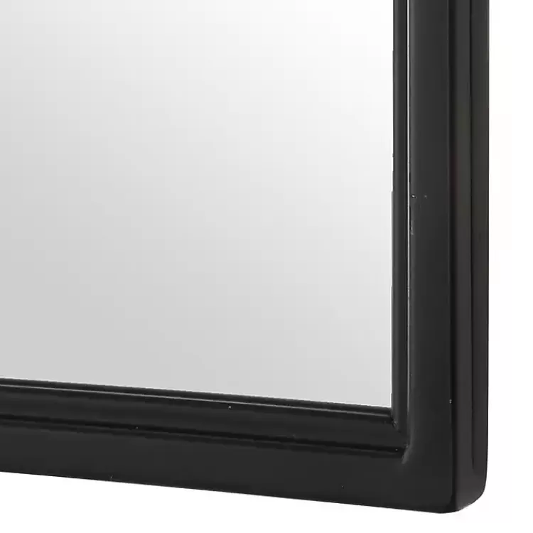 black_metal_arch_frame_wall_mirror_5.webp Black Metal Arch Frame Wall Mirror>Kirklands Home Hot