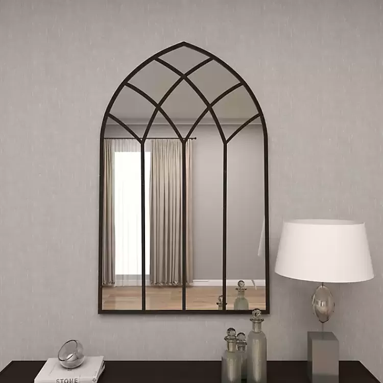 black_metal_arch_framed_mirror_10.webp Black Metal Arch Framed Mirror>Kirklands Home Cheap
