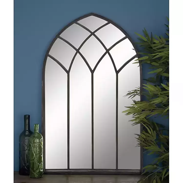 black_metal_arch_framed_mirror_2.webp Black Metal Arch Framed Mirror>Kirklands Home Cheap