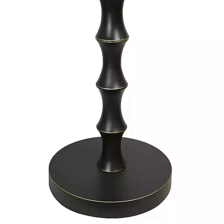 black_metal_bamboo_accent_table_2.webp Metal Bamboo Accent Table>Kirklands Home Cheap