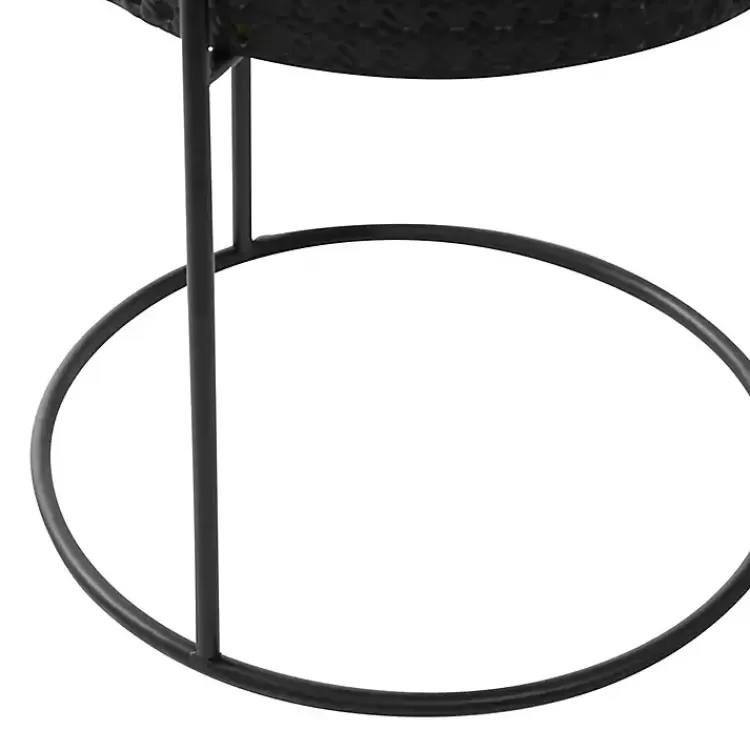 black_metal_basket_weave_planters_set_of__2.webp Metal Basket Weave Planters, Set of 3>Kirklands Home Discount