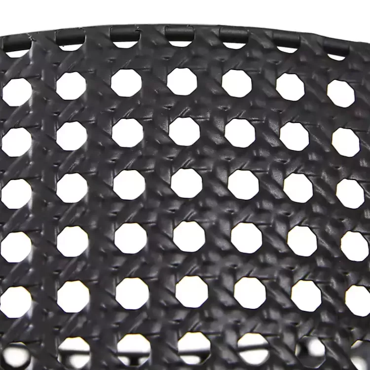 black_metal_basket_weave_planters_set_of__4.webp Metal Basket Weave Planters, Set of 3>Kirklands Home Discount