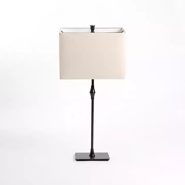 Black Metal Candlestick Table Lamp>Kirklands Home Fashion