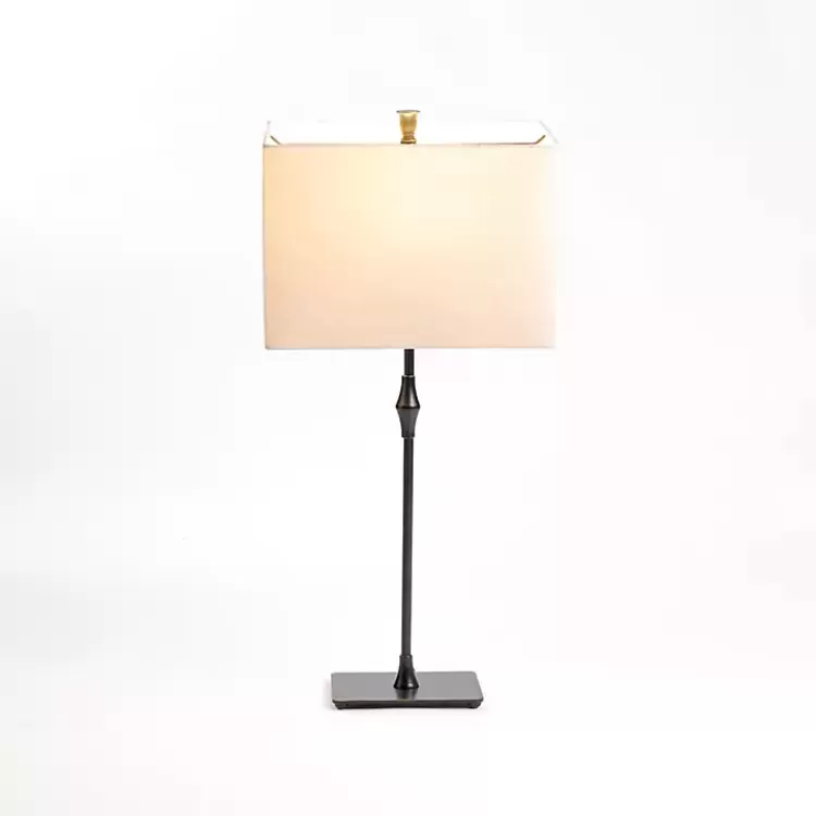 black_metal_candlestick_table_lamp_2.webp Black Metal Candlestick Table Lamp>Kirklands Home Fashion
