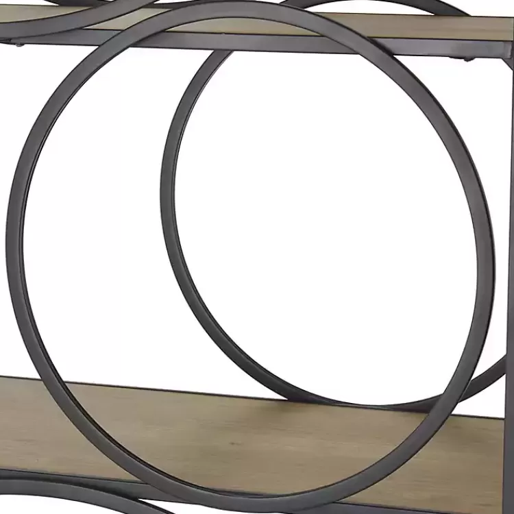 black_metal_circles_tier_bookcase_4.webp Black Metal Circles 5-Tier Bookcase>Kirklands Home Sale