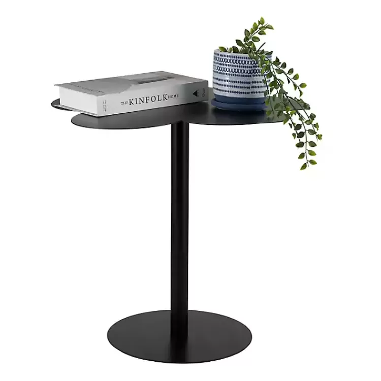 black_metal_clover_accent_table_2.webp Metal Clover Accent Table>Kirklands Home Store