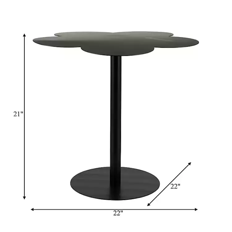 black_metal_clover_accent_table_6.webp Metal Clover Accent Table>Kirklands Home Store