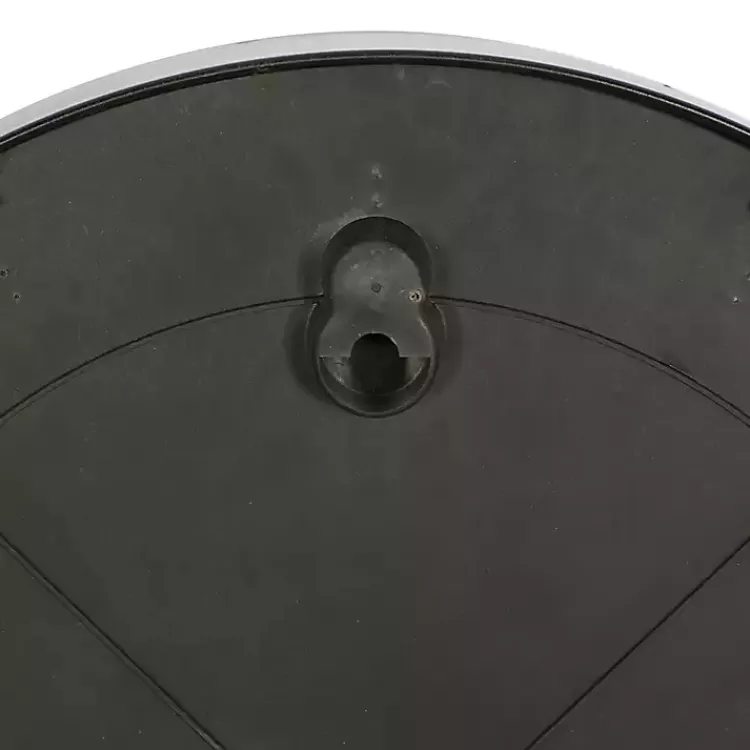 black_metal_contemporary_wall_clock_3.webp Black Metal Contemporary Wall Clock>Kirklands Home Best Sale