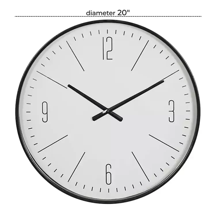 black_metal_contemporary_wall_clock_5.webp Black Metal Contemporary Wall Clock>Kirklands Home Best Sale