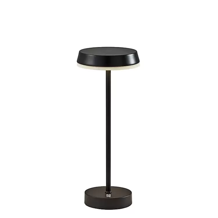 Metal Disc Frosted Light Cordless Table Lamp>Kirklands Home Sale