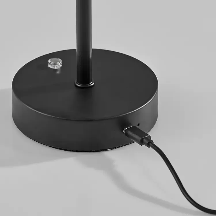 Metal Disc Frosted Light Cordless Table Lamp>Kirklands Home Sale