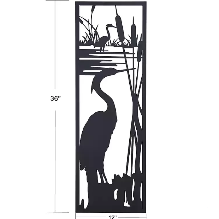 Metal Egrets I Wall Plaque>Kirklands Home Best Sale
