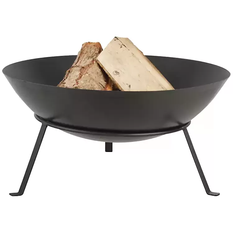 Metal Fire Bowl with Tapered Legs>Kirklands Home Best Sale