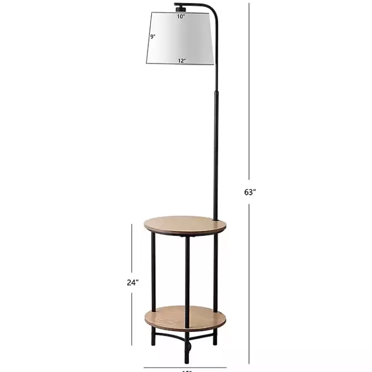 black_metal_floor_lamp_with_wood_shelves_2.webp Black Metal Floor Lamp with Wood Shelves>Kirklands Home Cheap