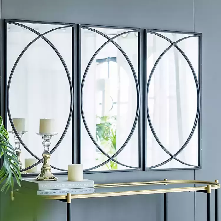 black_metal_geometric_wall_mirrors_set_of__9.webp Black Metal Geometric Wall Mirrors, Set of 3>Kirklands Home Cheap