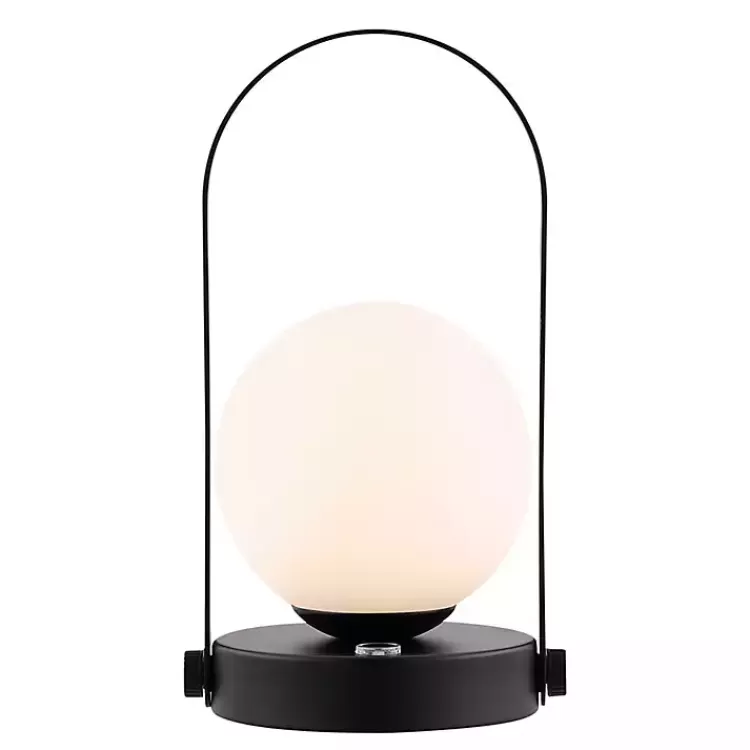black_metal_glass_globe_cordless_table_lamp_2.webp Black Metal Glass Globe Cordless Table Lamp>Kirklands Home Cheap