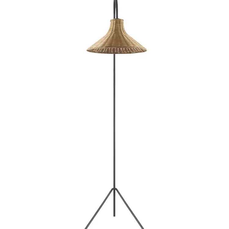 black_metal_jeri_floor_lamp_with_rattan_shade_3.webp Black Metal Jeri Floor Lamp with Rat Shade>Kirklands Home Store