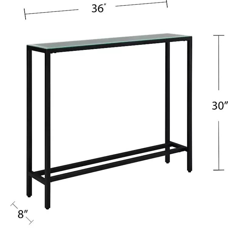 Metal Mirrored Top Slim Console Table>Kirklands Home Hot
