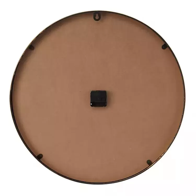 black_metal_modern_thomas_wall_clock_4.webp Black Metal Modern Thomas Wall Clock>Kirklands Home Online