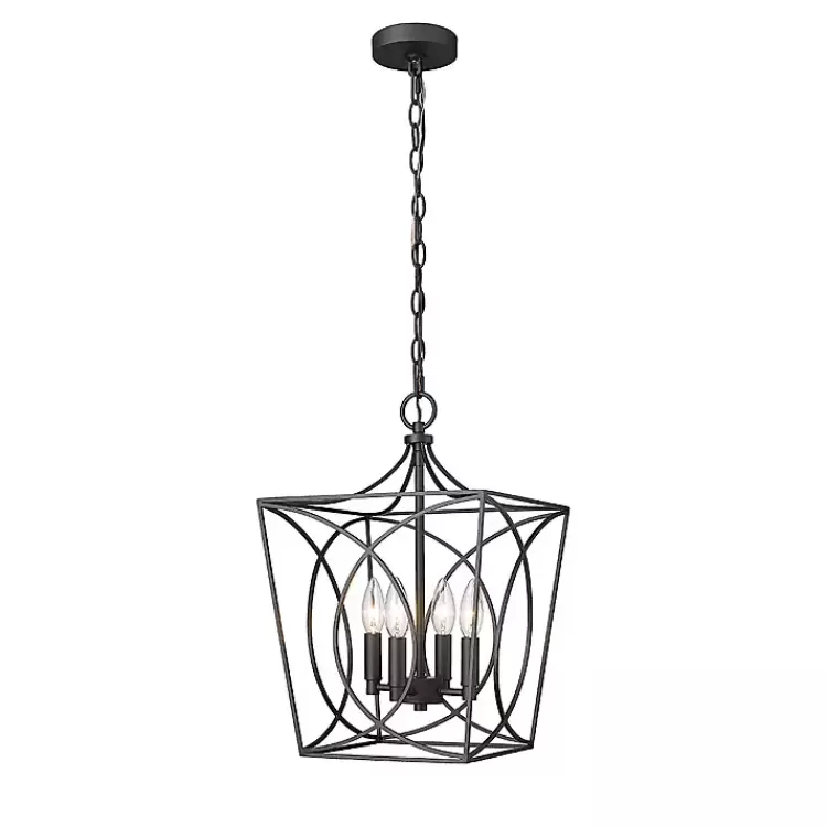 Metal Open Swirl Pendant Light>Kirklands Home Sale