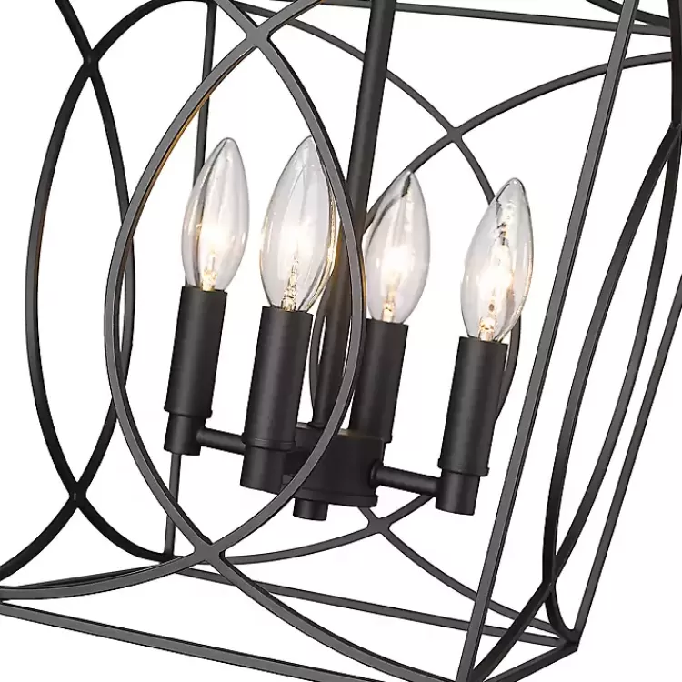 black_metal_open_swirl_pendant_light_3.webp Metal Open Swirl Pendant Light>Kirklands Home Sale