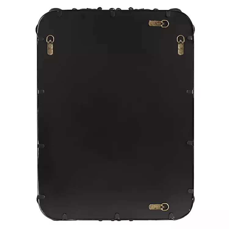 black_metal_ornamental_wall_mirror_3.webp Black Metal Ornamental Wall Mirror>Kirklands Home Best