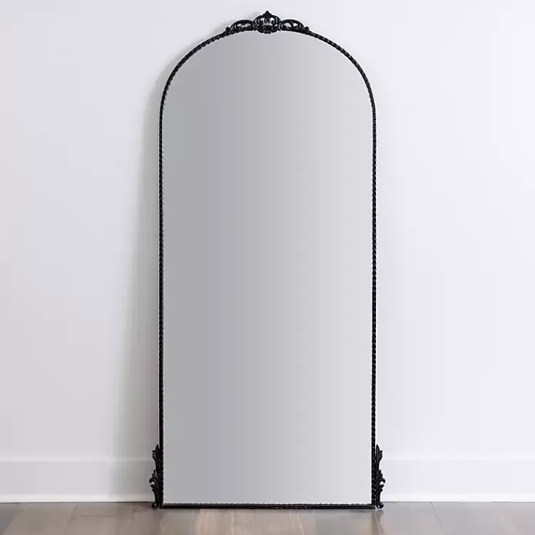 Black Metal Ornate Arch Large Mirror>Kirklands Home Cheap