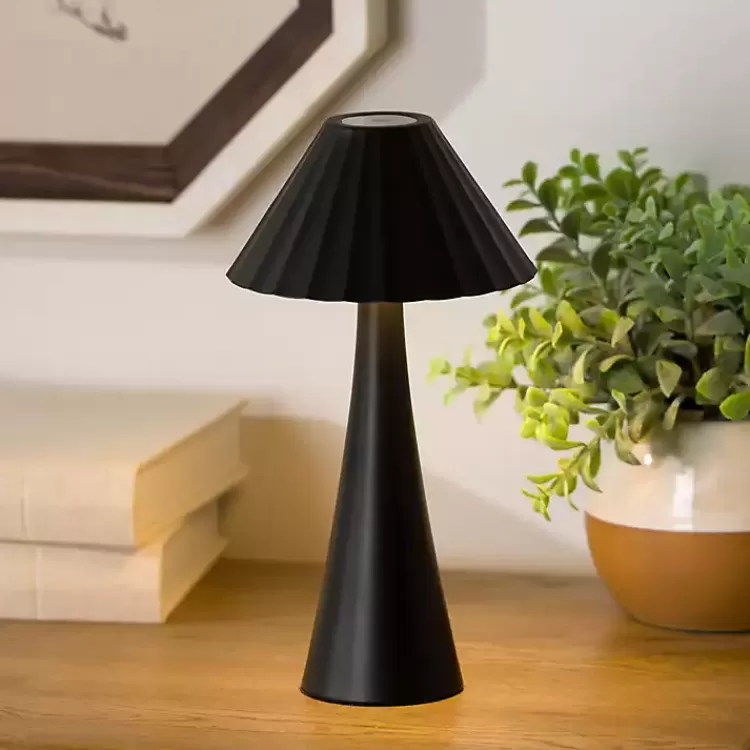 black_metal_ribbed_rechargeable_touch_lamp_2.webp Metal Ribbed Rechargeable Touch Lamp>Kirklands Home Store