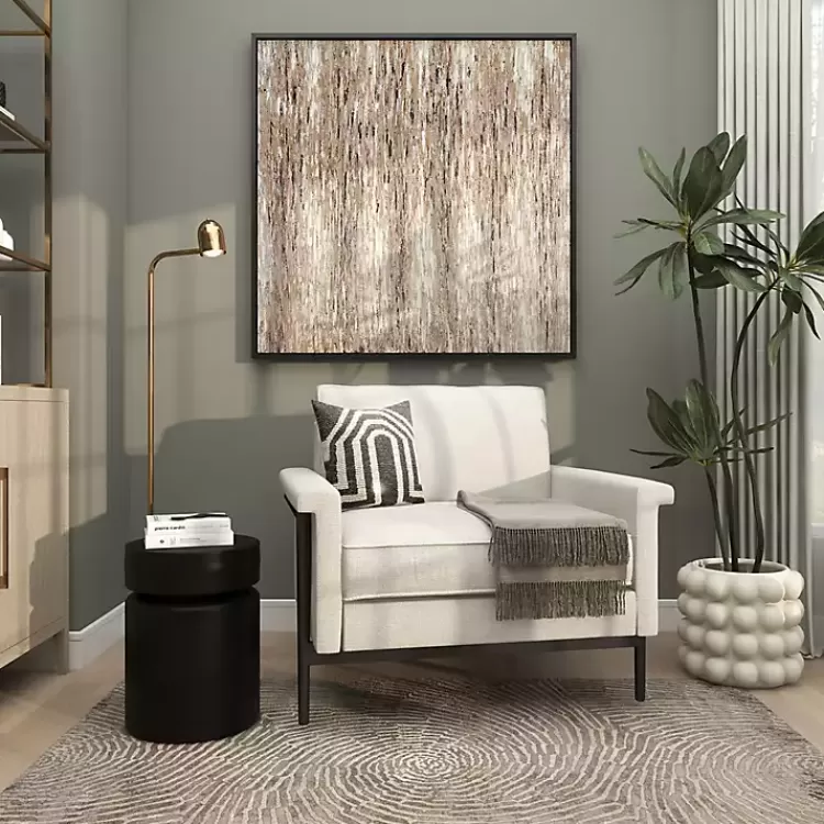 black_metal_round_drum_accent_table_8.webp Metal Round Drum Accent Table>Kirklands Home Sale