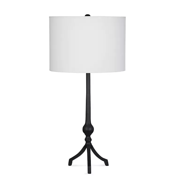Black Metal Samantha Table Lamp>Kirklands Home Store