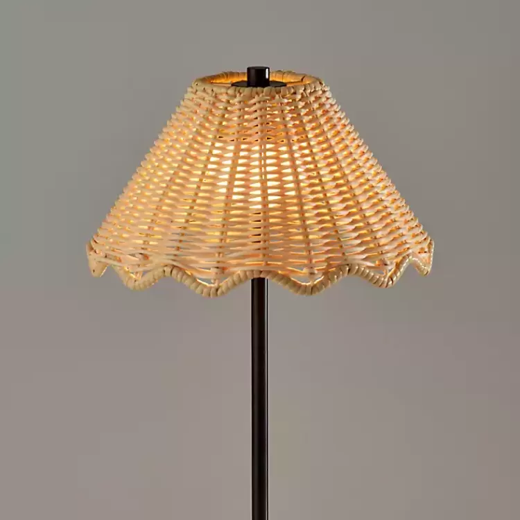 black_metal_scalloped_shade_cordless_table_lamp_3.webp Metal Scalloped Shade Cordless Table Lamp>Kirklands Home Cheap