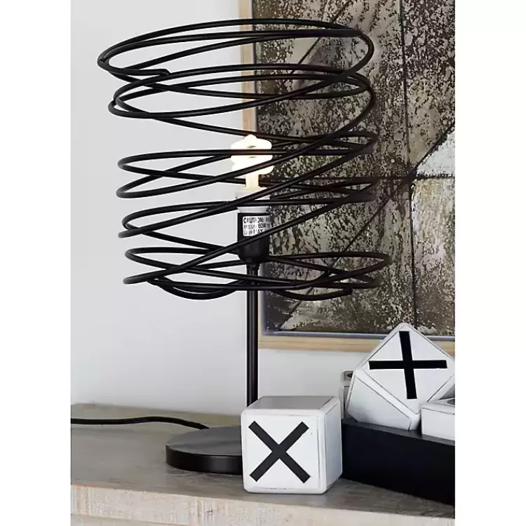Metal Swirl Table Lamp>Kirklands Home Shop