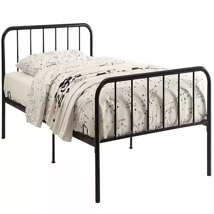 black_metal_twin_bed_in_a_box_3.webp Metal Twin Bed in a Box>Kirklands Home Flash Sale
