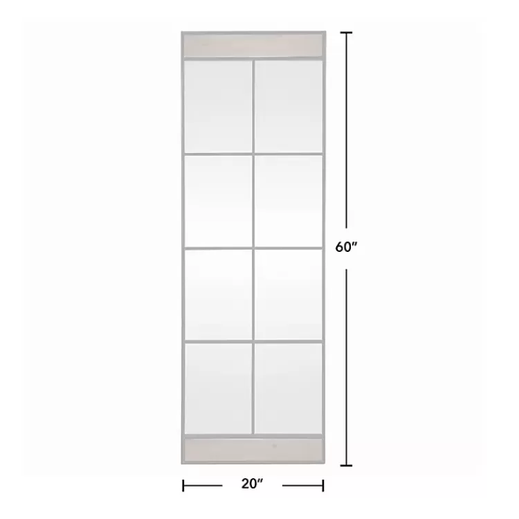 black_metal_window_grid_standing_mirror_4.webp Black Metal Window Grid Standing Mirror>Kirklands Home Flash Sale