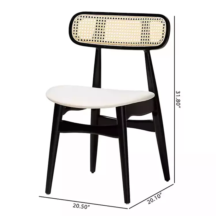 black_midcentury_modern_dining_chairs_set_of__8.webp Black Mid-Century Modern Dining Chairs, Set of 2>Kirklands Home Store