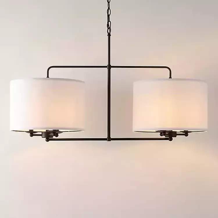 Black Modern Cluster Chandelier>Kirklands Home Sale