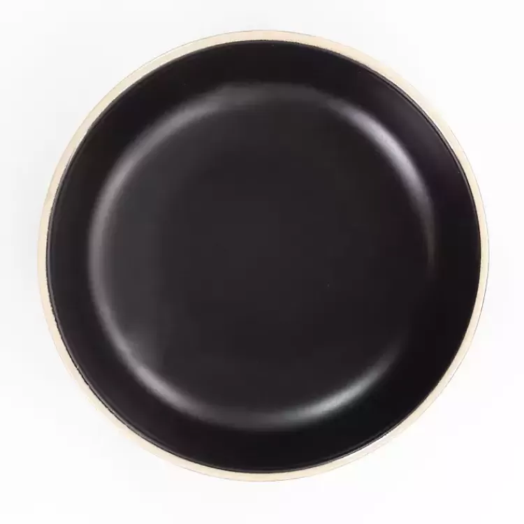 black_modern_stoneware_pc_dinnerware_set_6.webp Modern Stoneware 16-pc. Dinnerware Set>Kirklands Home Best Sale